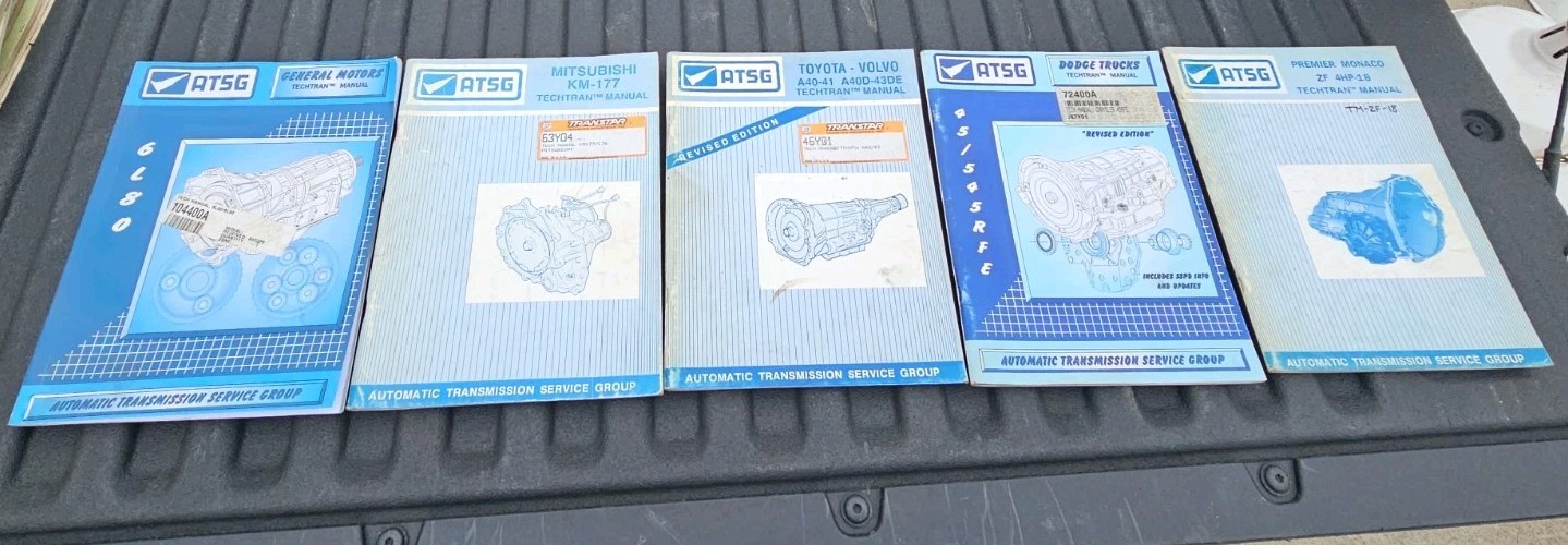 ATSG GM 6L80 MITSUBISHI KM-177 TOYOTA VOLVO A40-41 A40D-43DE DODGE PREMIER MONAC ATSG GM 6L80 MITSUBISHI KM-177 TOYOTA VOLVO A40-41 A40D-43DE DODGE PREMIER MONAC