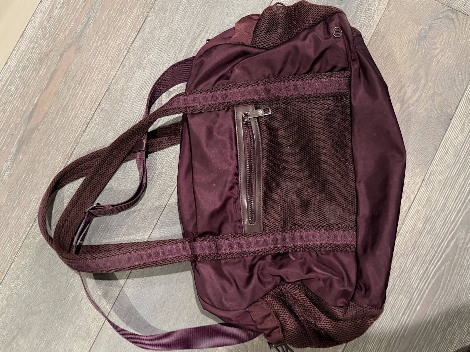 Lululemon Workout Bag - Maroon Lululemon Workout Bag - Maroon