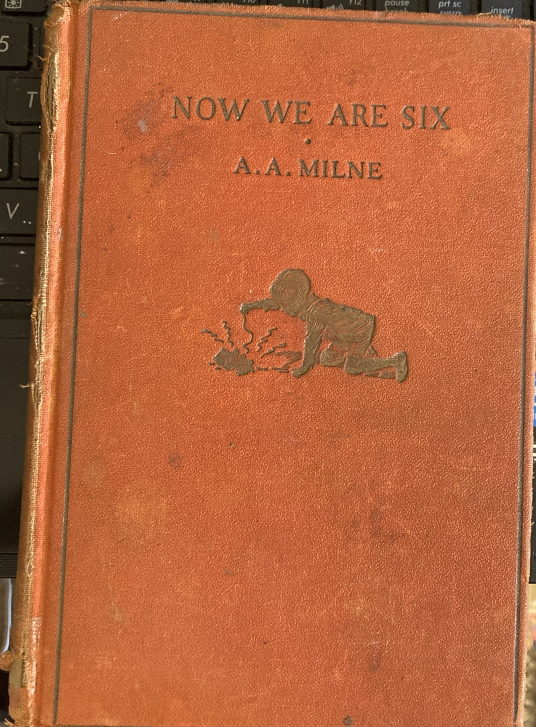 A A Milne / Now We Are Six , 89 Printing-1933,HC