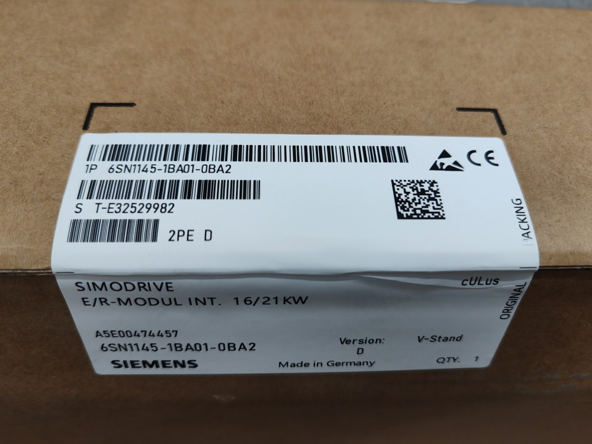  One Brand New SIEMENS 6SN1145-1BA01-0BA2 Simo Drive Power Supply Module