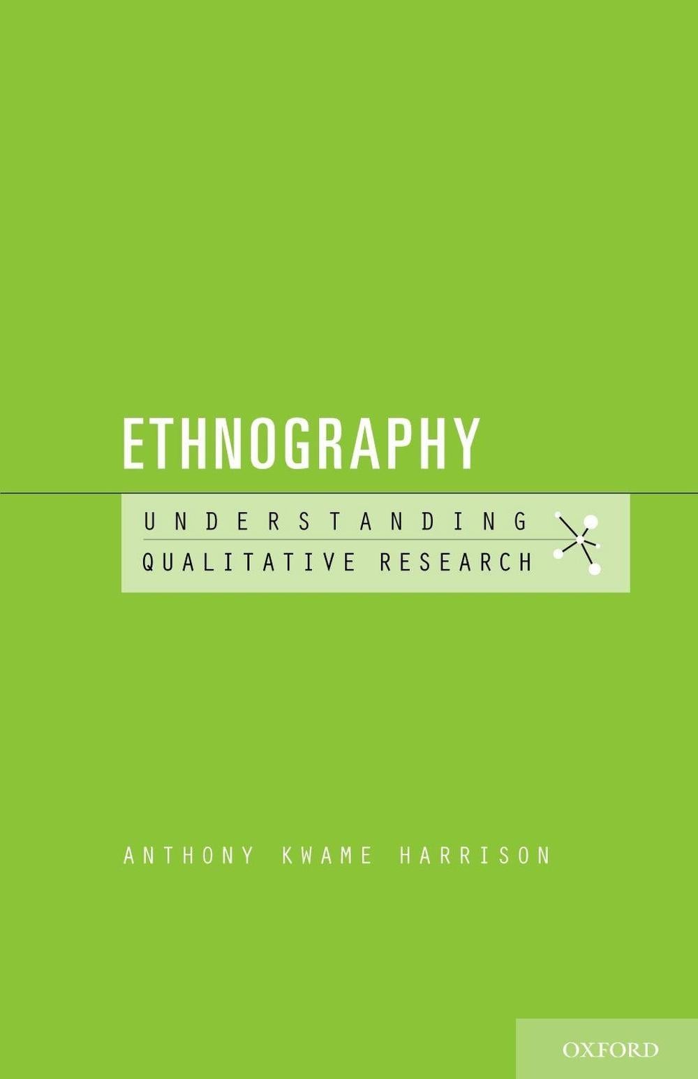 Ethnography by Anthony Kwame Harrison (English) Paperback Book