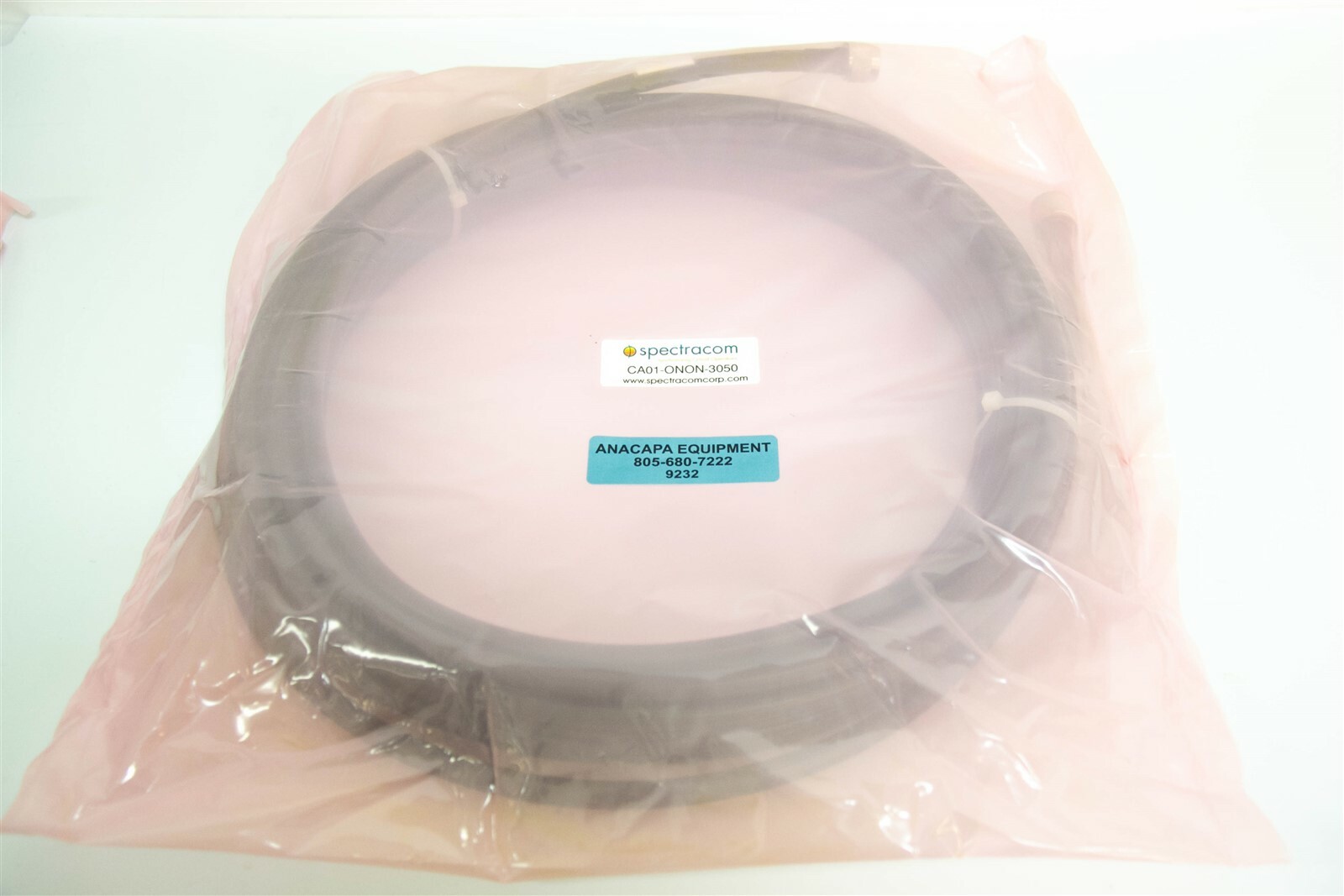 Spectracom LOW LOSS GPS/GNSS ANTENNA CABLE CA01-0N0N-3050 50 ft. New (9232)K Spectracom LOW LOSS GPS/GNSS ANTENNA CABLE CA01-0N0N-3050 50 ft. New (9232)K