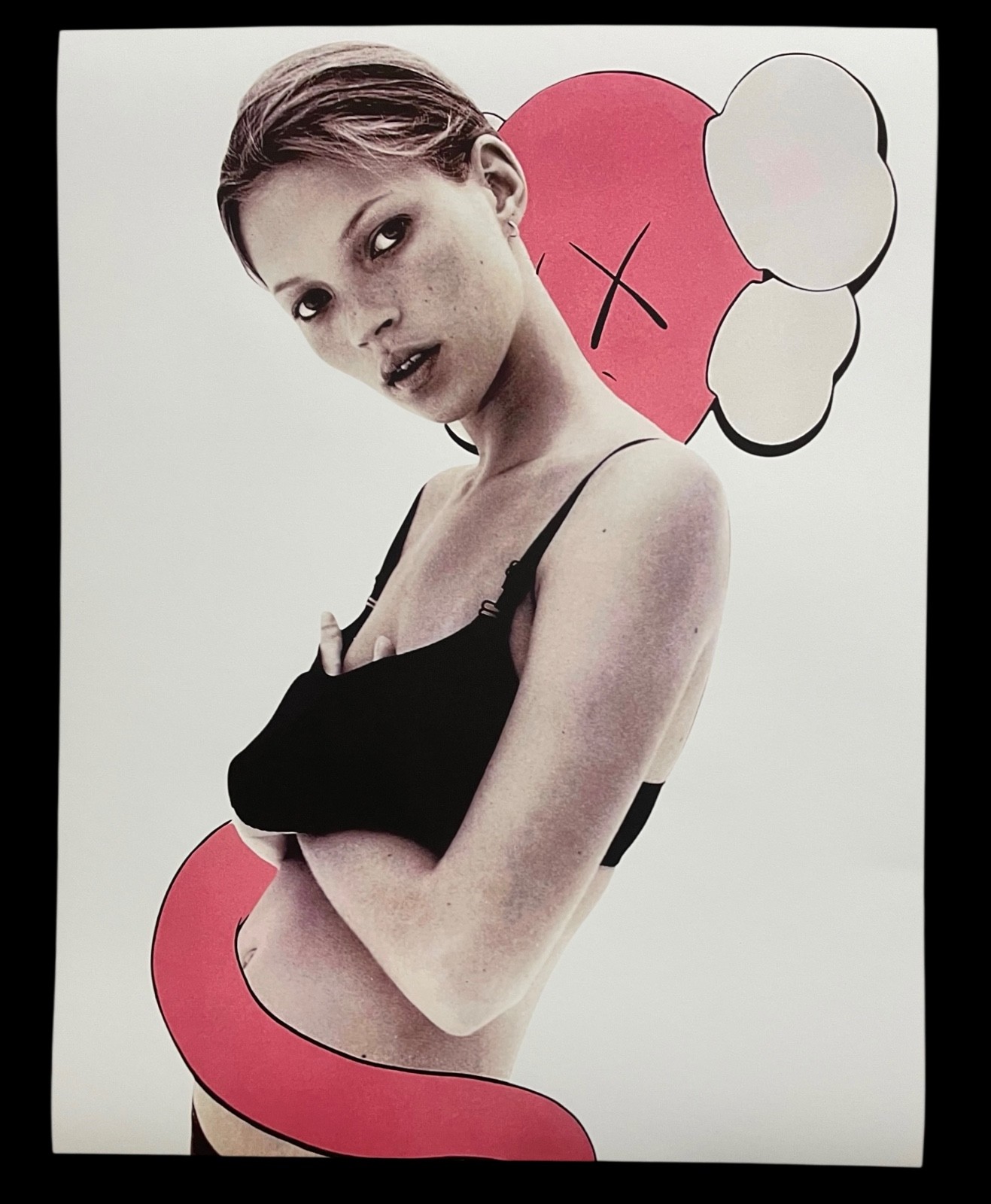 RARE - KAWS X Tokion. Kaws Poster, c. 1999. Offset lithograph