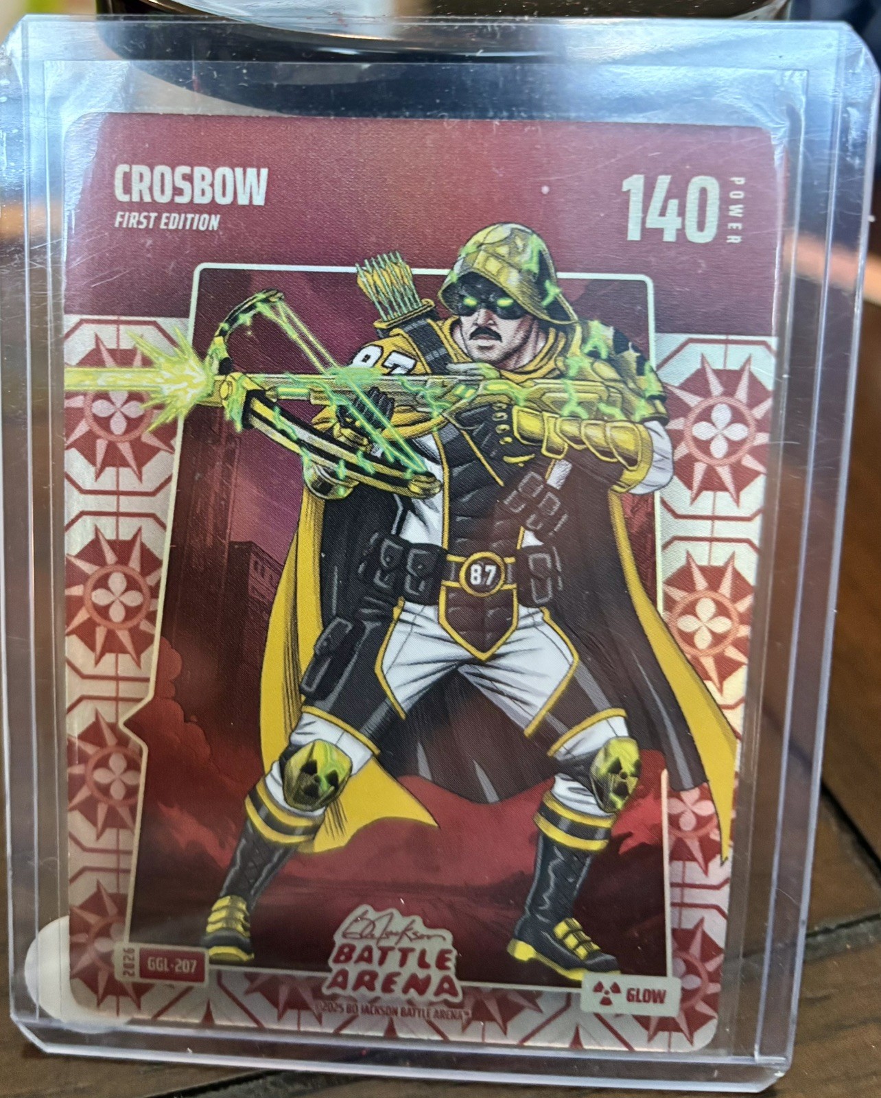 2026 Bo Jackson Battle Arena | Crossbow GGL-207| Linoleum Glow Sidney Crosby SSP 2026 Bo Jackson Battle Arena | Crossbow GGL-207| Linoleum Glow Sidney Crosby SSP