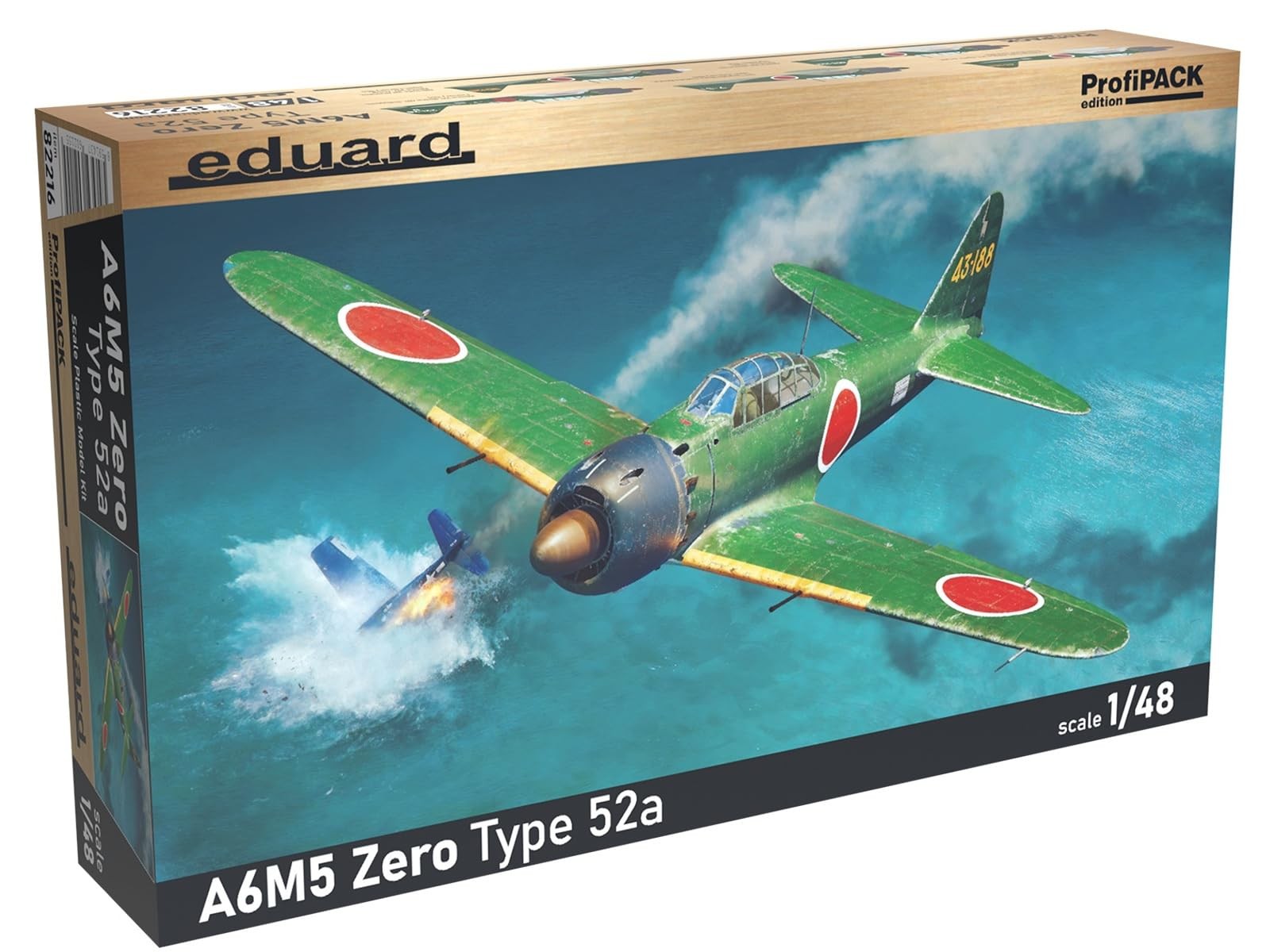 Eduard 1/48 A6M5a Zero Fighter Type 52A Plastic Model Kit EDU82216