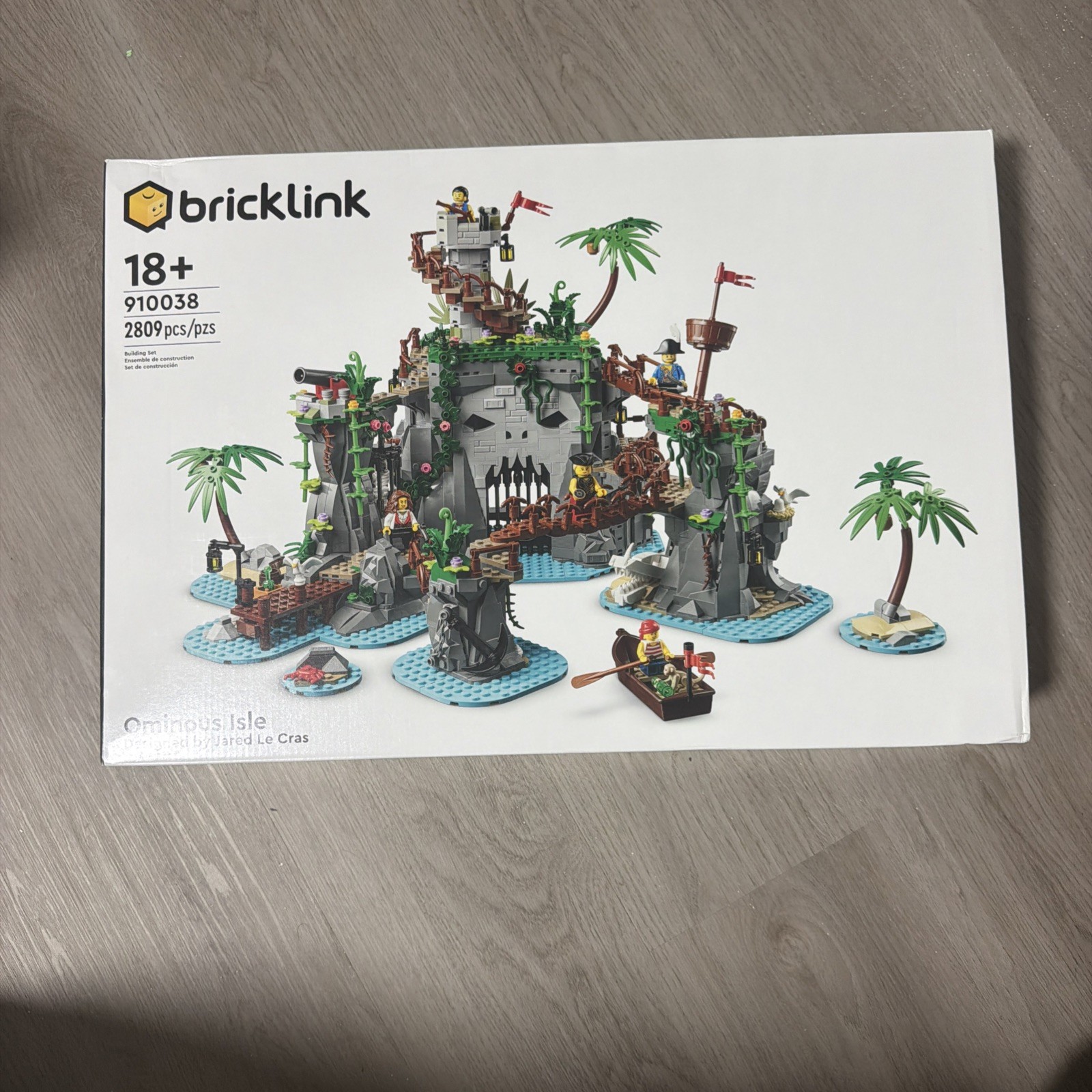 LEGO Ominous Isle 910038 BrickLink Designer Program 2809pcs 18+ Reconfigurable LEGO Ominous Isle 910038 BrickLink Designer Program 2809pcs 18+ Reconfigurable