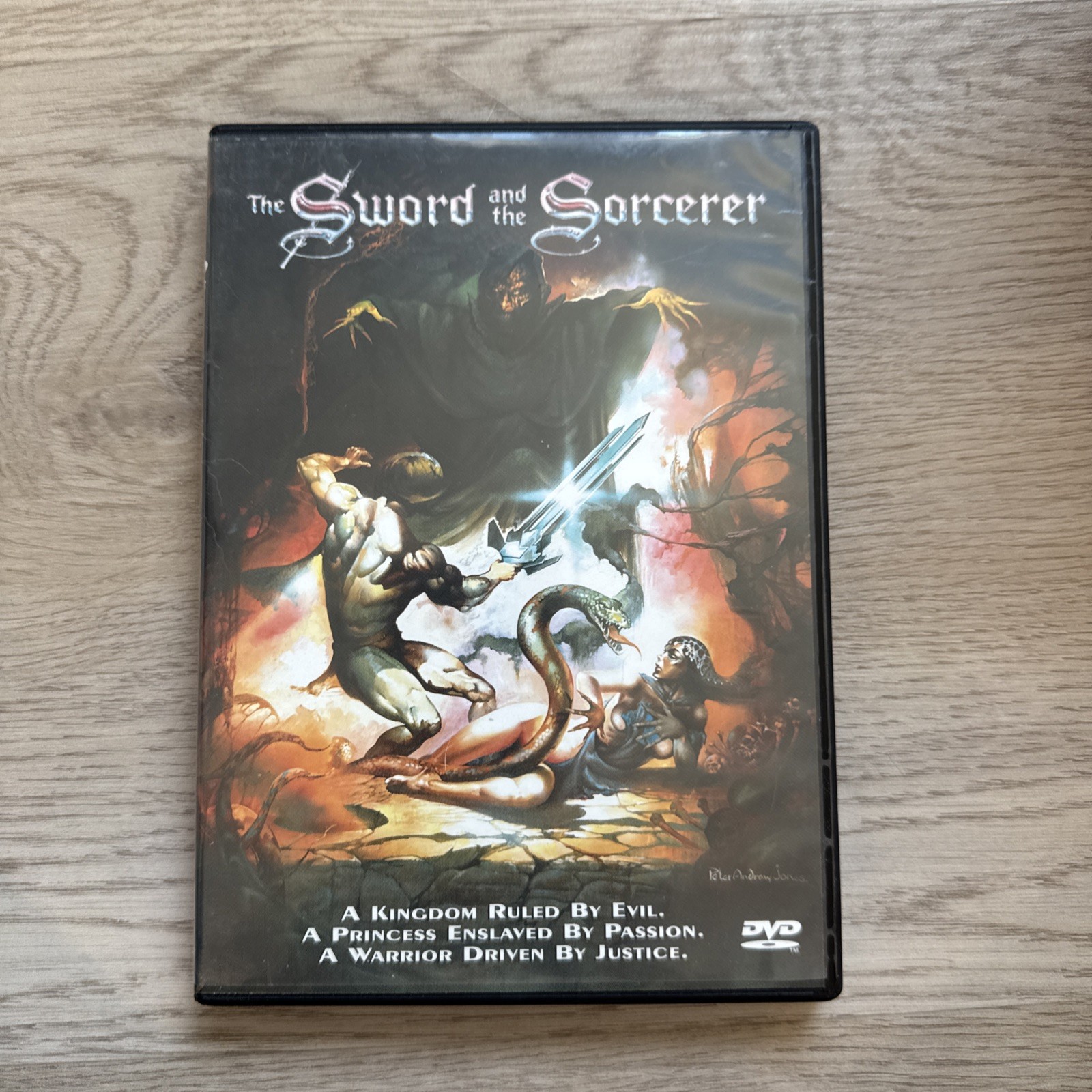 The Sword and the Sorcerer (DVD, 1982) W/ Insert Anchor Bay RARE OOP The Sword and the Sorcerer (DVD, 1982) W/ Insert Anchor Bay RARE OOP