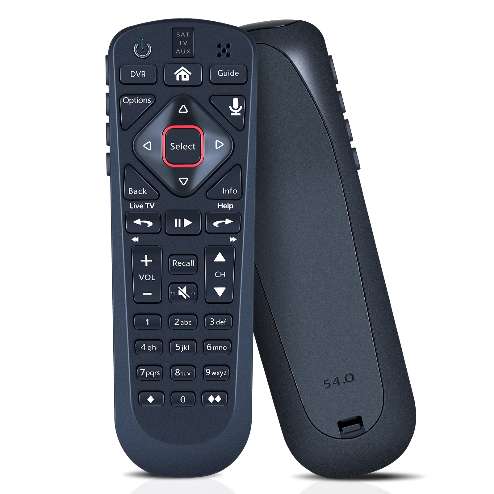 Remote Control For Dish Network 54.0 UHF The Hopper TV Box w/Voice Backlight