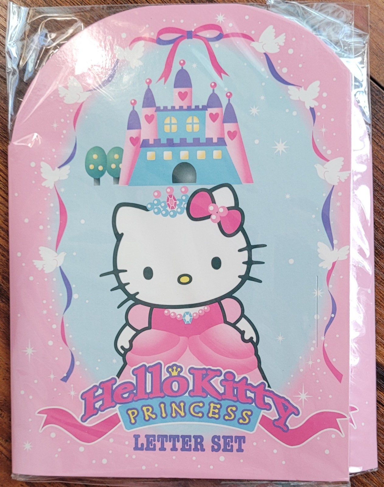 Vintage 2000 Hello Kitty Princess Rose Letter Set NEW Sanrio Smiles Y2K Rare