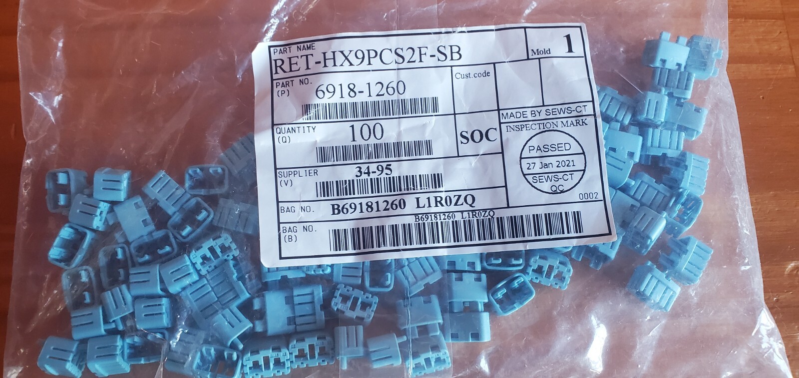 100PCS NEW lock plate 6918-1260 Sumitomo