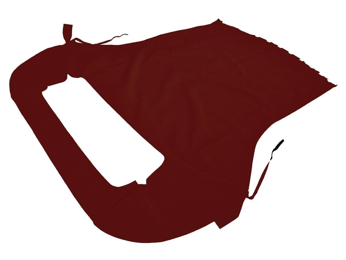 Fits 1992-1995 Mercedes-Benz W124 300CE E320 Soft Top Canvas Burgundy Top Only