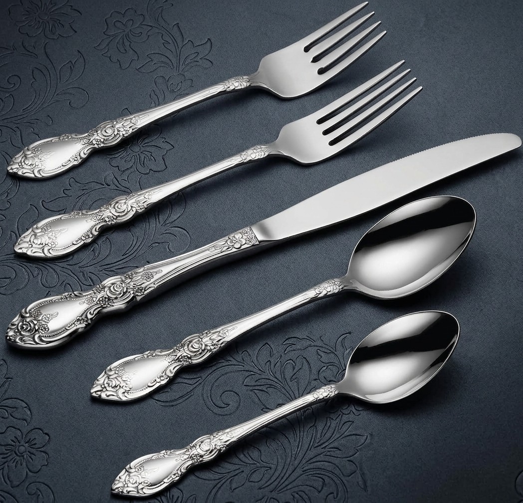 ON SALE - Oneida Wordsworth 45-Piece 18/0 Silverware Set for 8, Flatware - NEW ON SALE - Oneida Wordsworth 45-Piece 18/0 Silverware Set for 8, Flatware - NEW