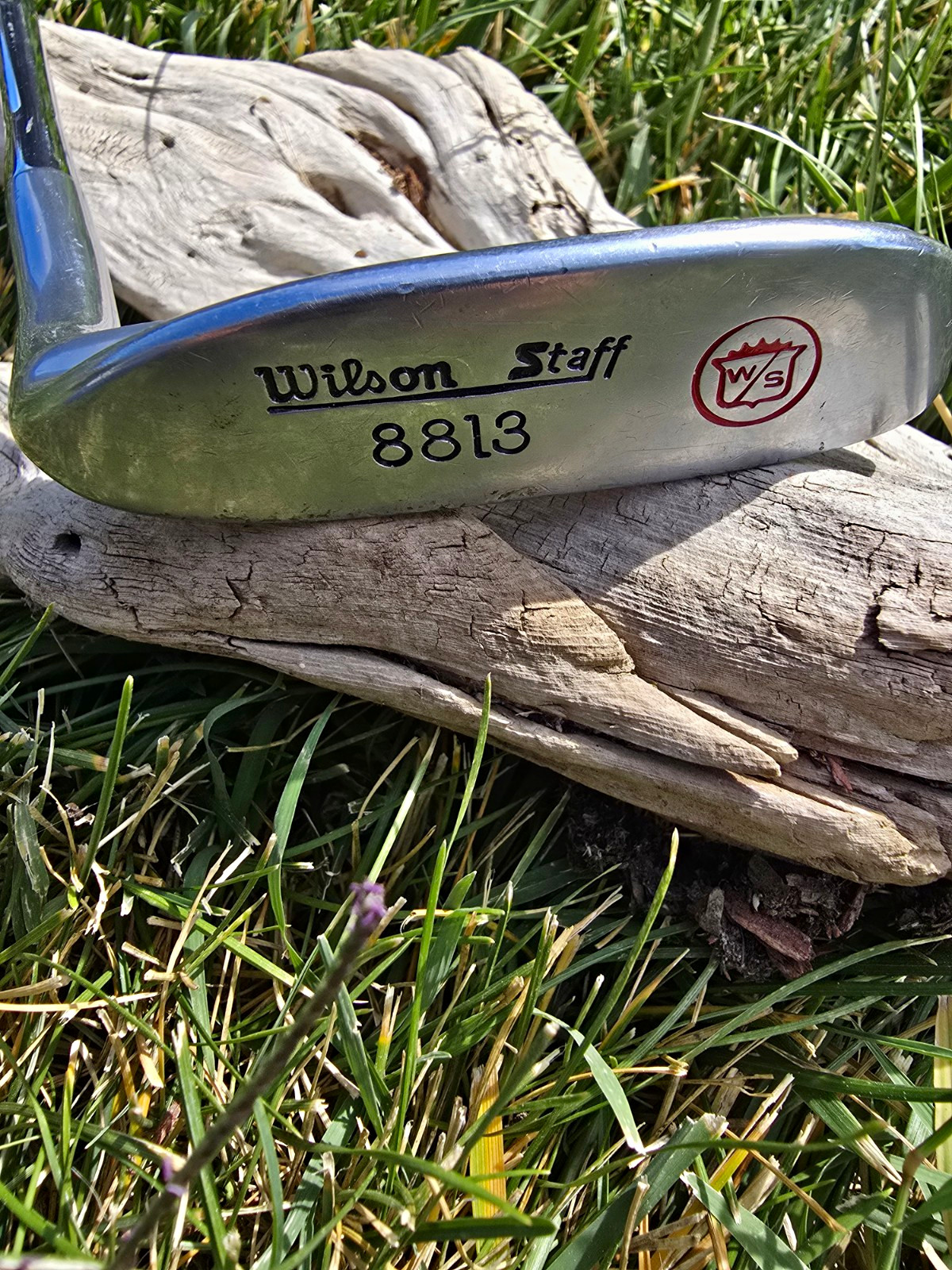 Vintage Wilson Staff 8813 Blade Putter Right-Handed Steel Shaft Silver original 