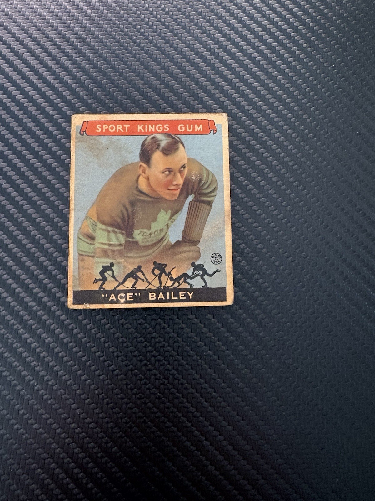 1933 Goudey Sport Kings Gum - Ace Bailey #29 (RC) Toronto Maple Leafs
