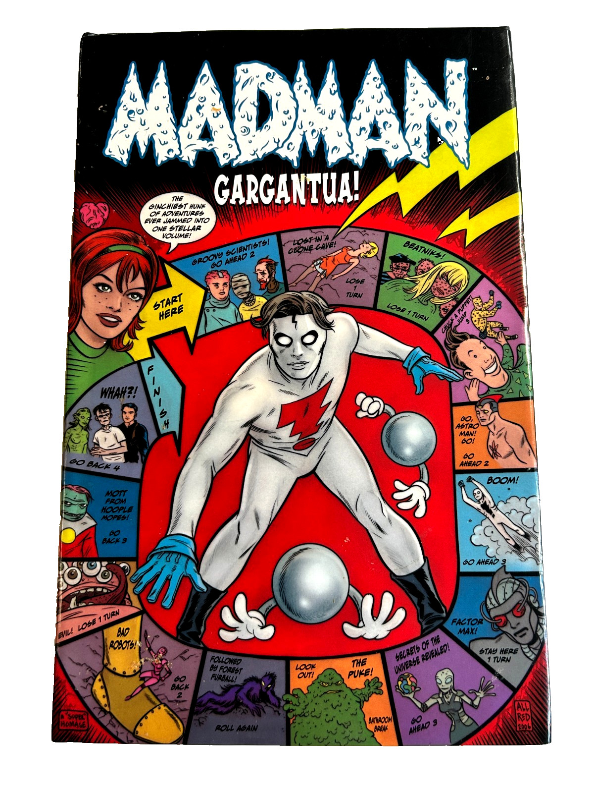 MADMAN GARGANTUA - 852 PAGE HARDCOVER COLLECTION OF MIKE ALLRED'S BEST WAS $125