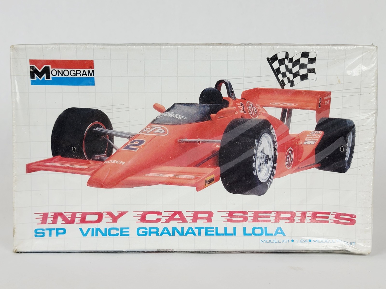 Vintage 1989 Monogram STP Vince Granatelli Lola Indy Car 1:24 Kit 2795 Sealed