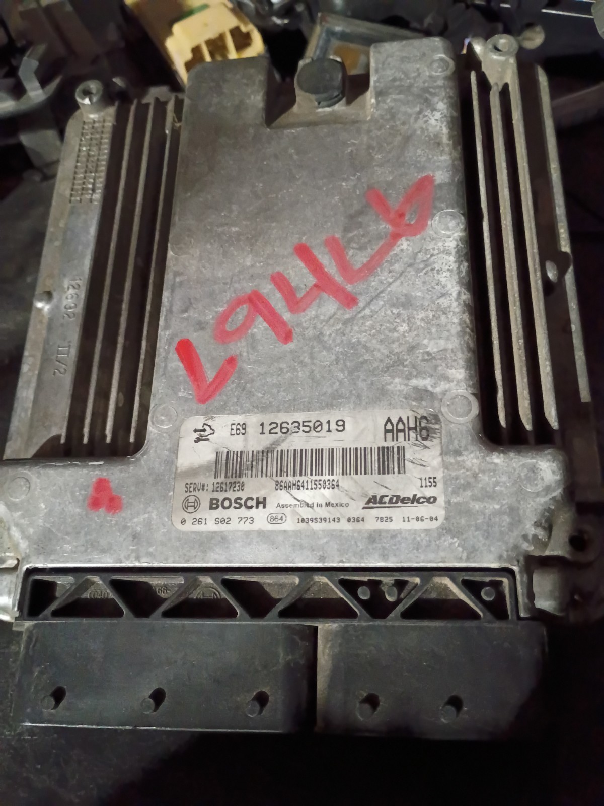 2010-2011 Chevrolet Traverse / Acadia - ECU ECM Engine Computer 12635019 #L94L6