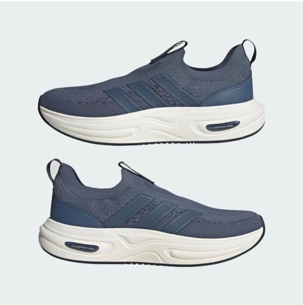 adidas Cloudfoam Cuxxion Sock Mens Blue Sneakers Casual Shoes HP3456