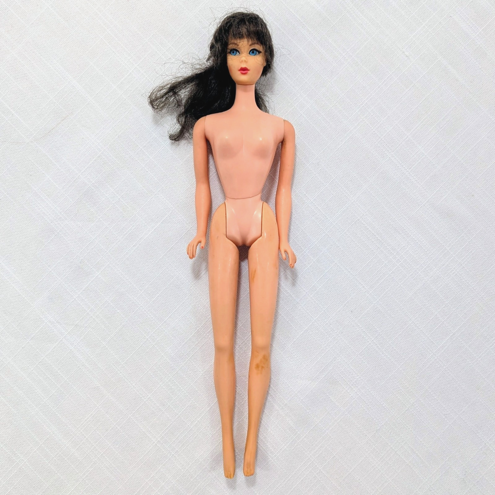 Brunette TALKING BARBIE Head on TNT Body Vintage DOLL Mattel 1960s MOD ERA