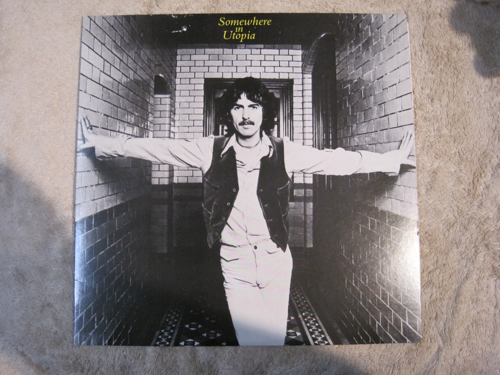 George Harrison Somewhere In Utopia  vinyl LP