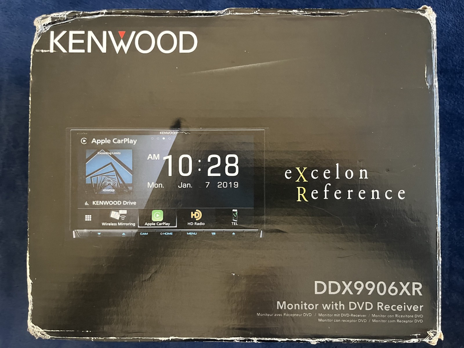 Kenwood Excelon DDX9906XR Monitor with DVD Receiver  NIOB