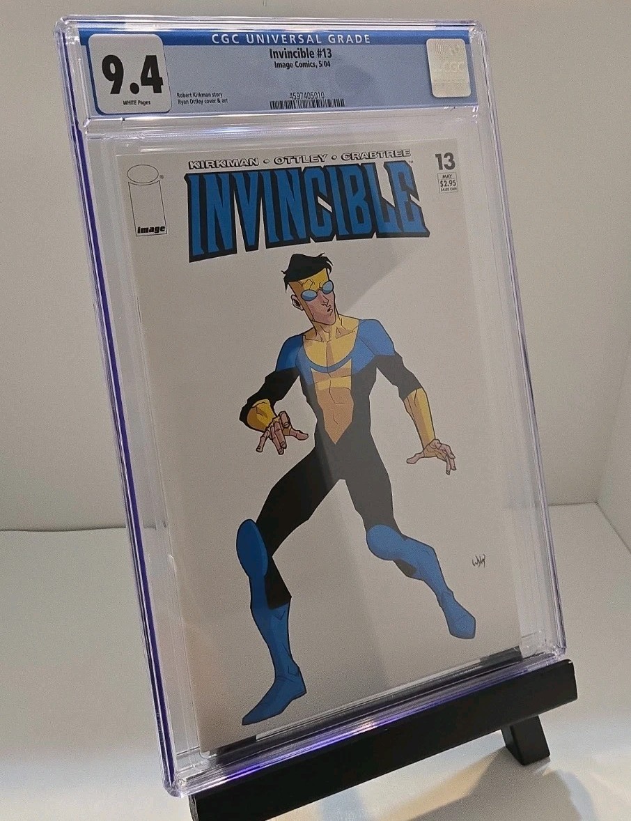 🔥Invincible 13 CGC 9.4 NM First Cover Art By Ryan Ottley On Invincible Series🔥 🔥Invincible 13 CGC 9.4 NM First Cover Art By Ryan Ottley On Invincible Series🔥
