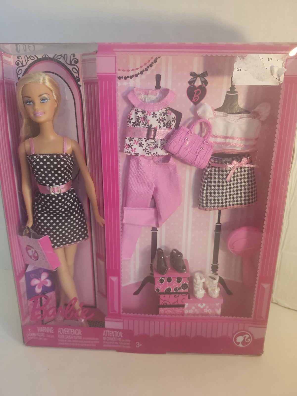 Barbie 2008 Pink Series 12 Inch Doll Set. New. Read Description 