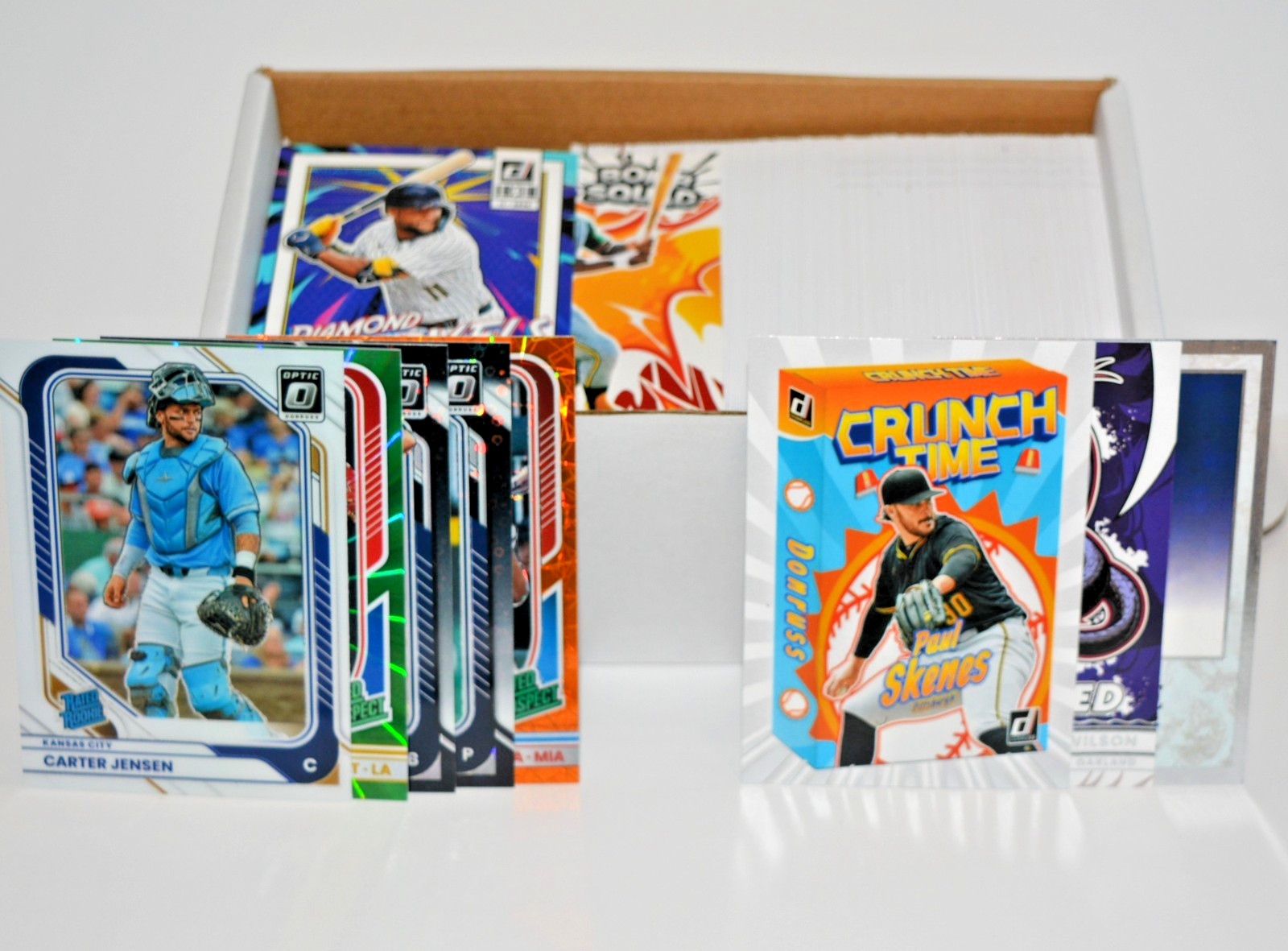 2026 Donruss Baseball Complete 1- 200 Card Set Bonus 10 Optic and Inserts