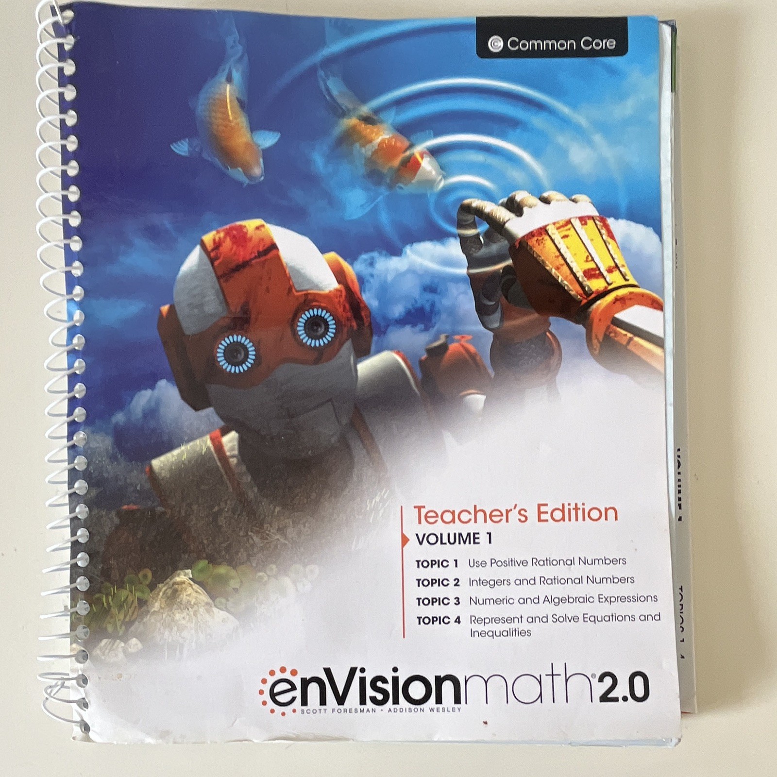 Pearson enVisionmath 2.0 Grade 6 Teacher’s Edition Vol 1 Common Core Spiral Pearson enVisionmath 2.0 Grade 6 Teacher’s Edition Vol 1 Common Core Spiral