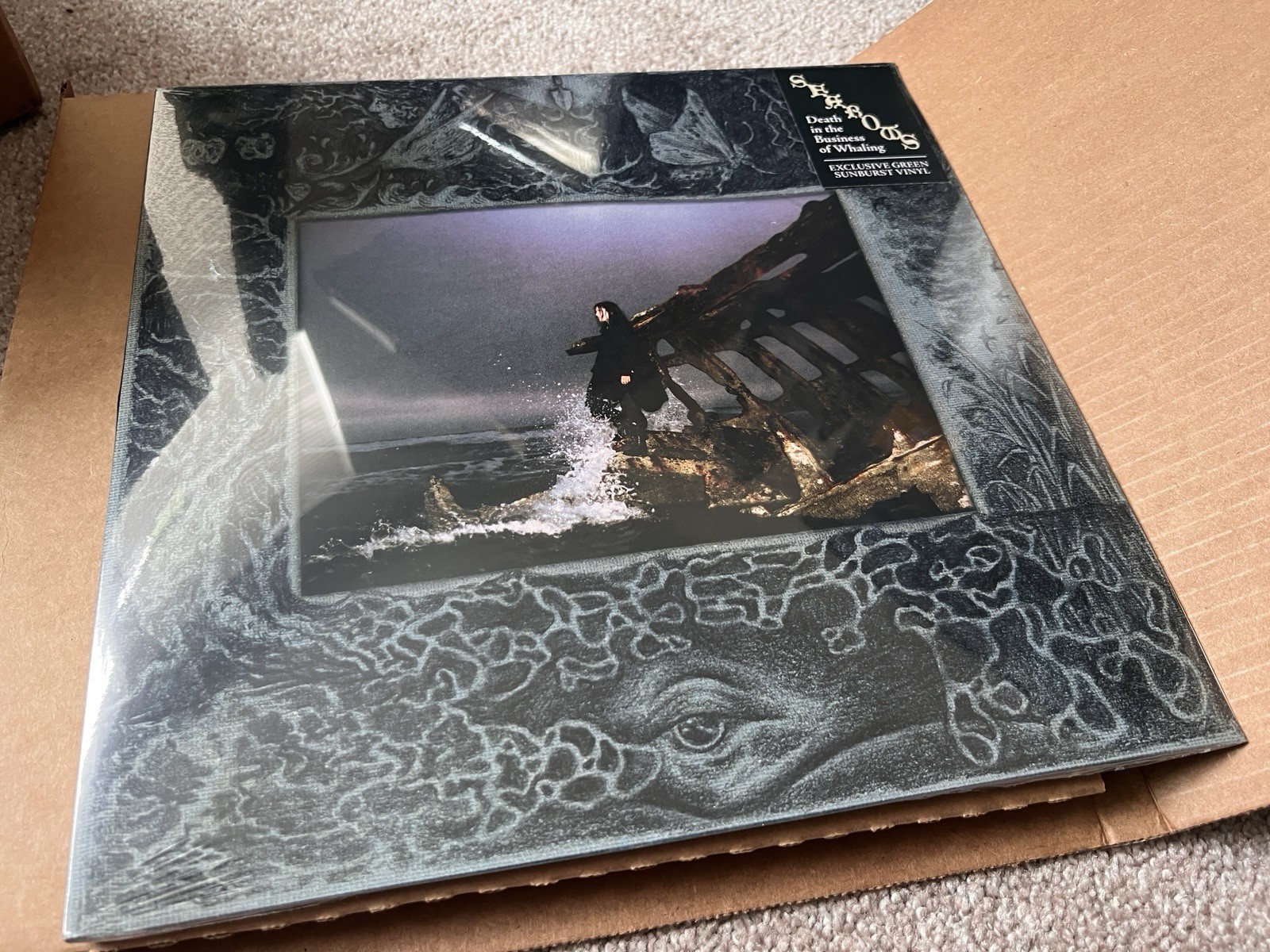 Searows Death in the Business of Whaling UO Exclusive Signed Vinyl /500 In Hand