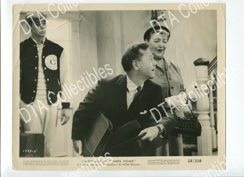 ANDY HARDY COMES HOME-8x10 PROMOTIONAL STILL-M. ROONEY FN