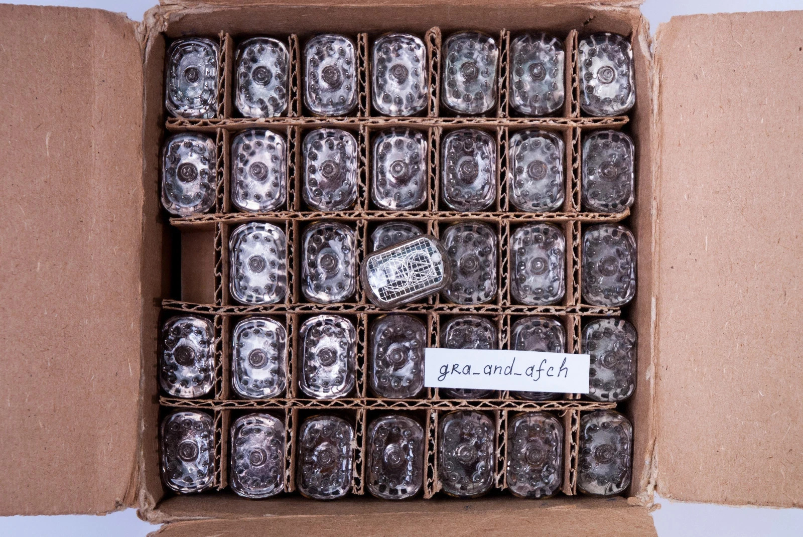 IN-12B Nixie Tubes NEW TESTED NOS xUSSR Excellent Condition 6 PCS SET