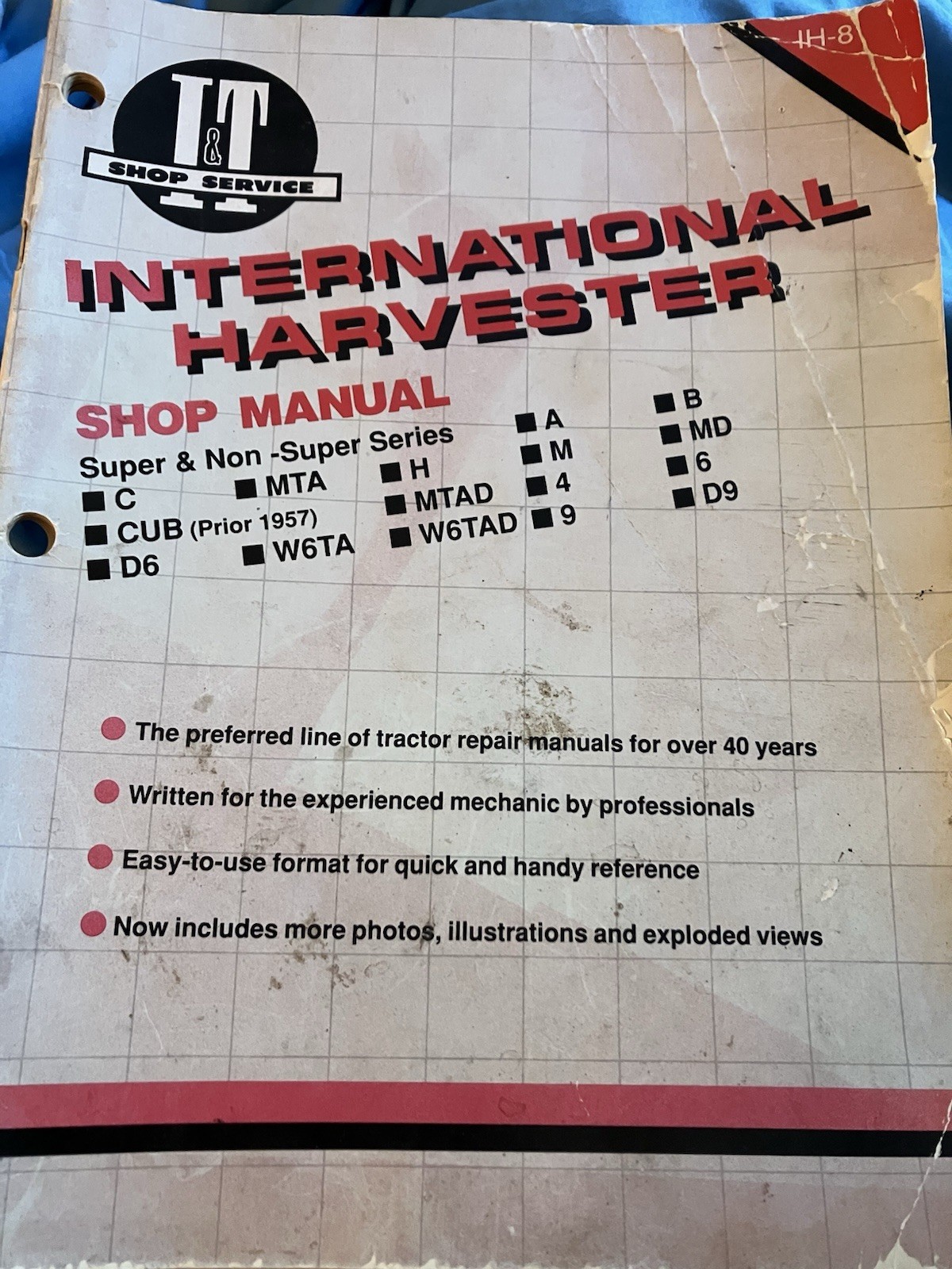 International Harvester Shop Manual For Super & Non-Super Series 1991 Copyright International Harvester Shop Manual For Super & Non-Super Series 1991 Copyright
