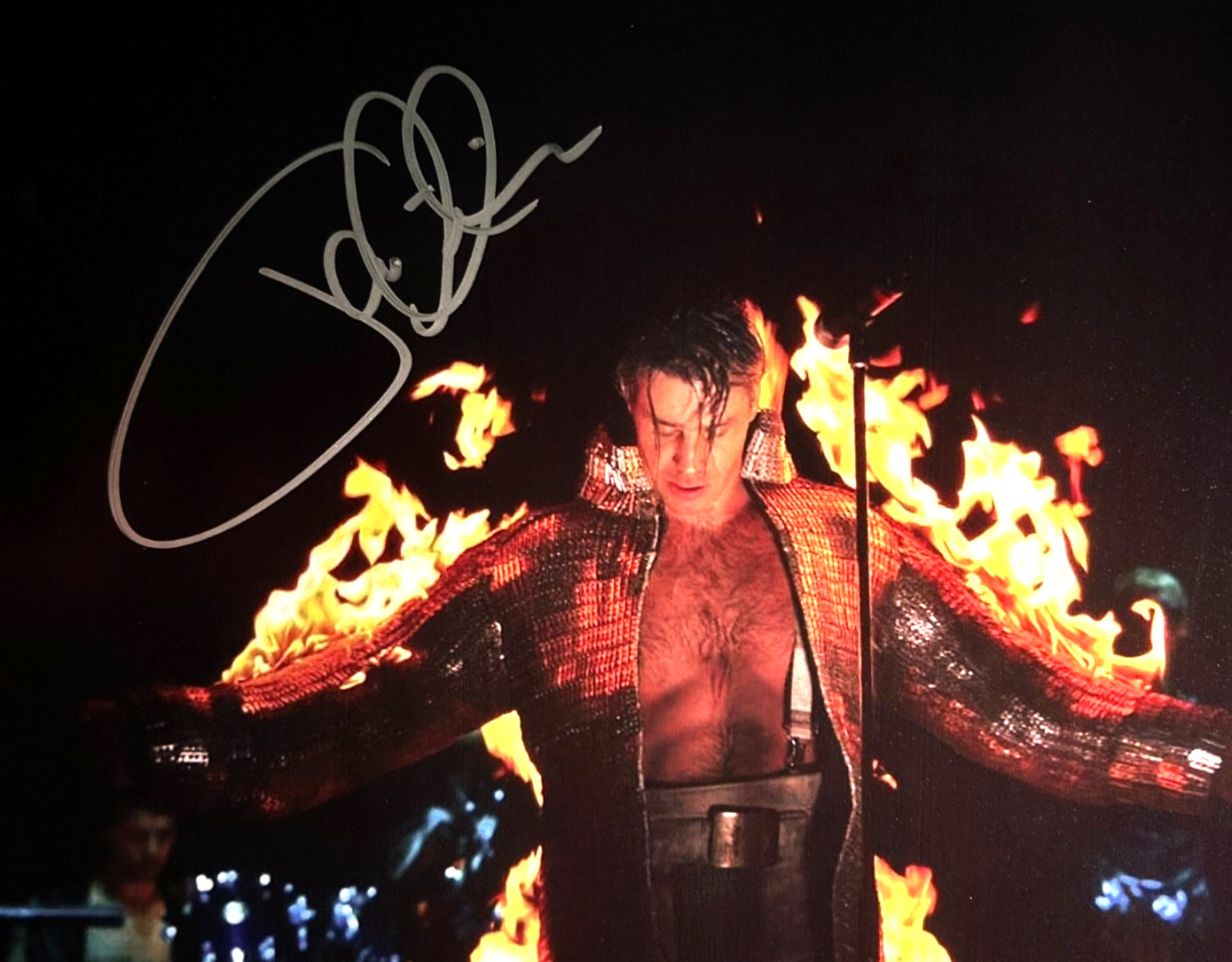 Rammstein: Till Lindemann Signed 8x10\
