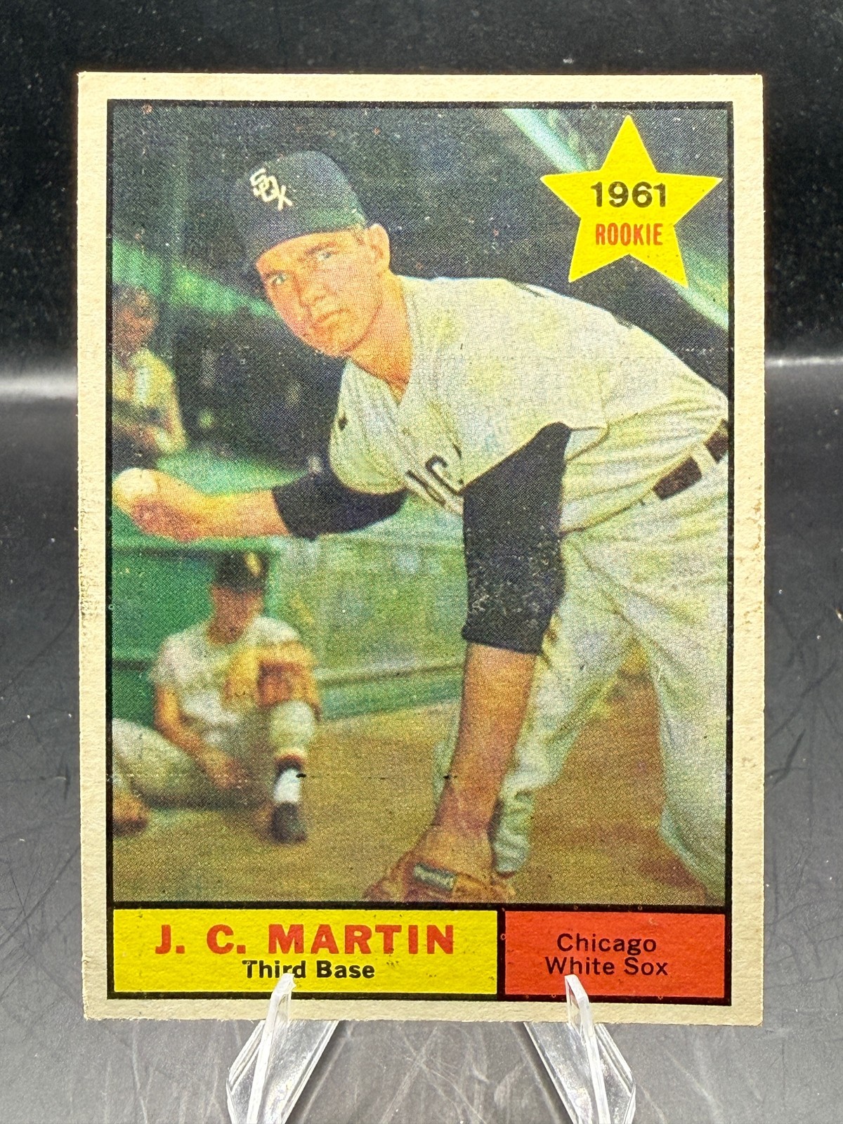 J.C. Martin 1961 Topps #124 Chicago White Sox