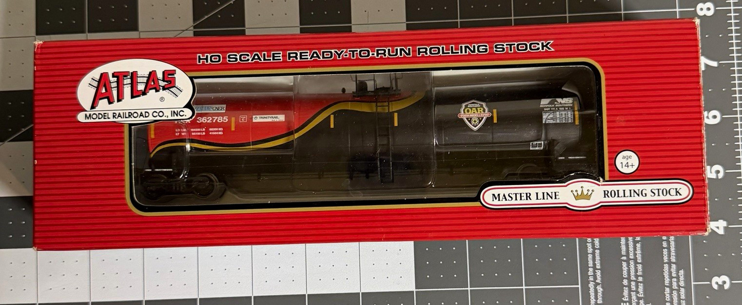 Atlas Master HO NS First Responders Tank Car #362785 20 004 024 Norfolk Southern Atlas Master HO NS First Responders Tank Car #362785 20 004 024 Norfolk Southern