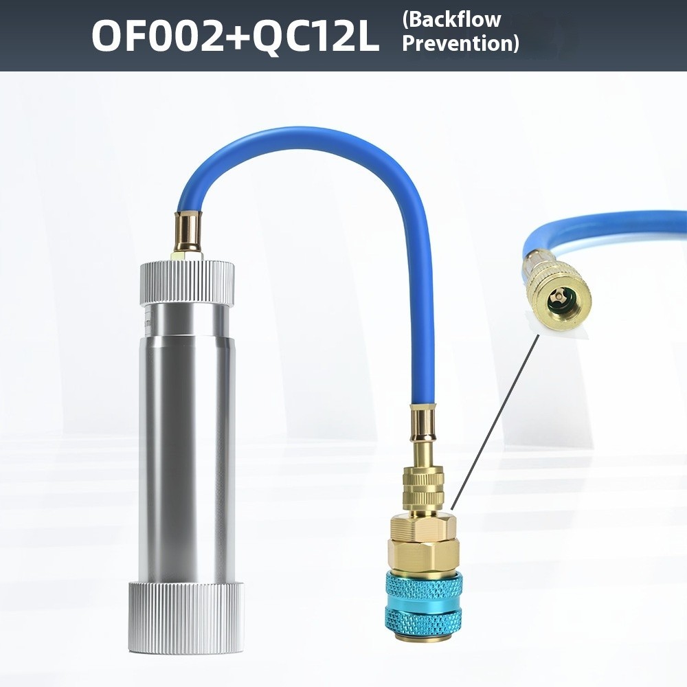R1234YF/R134A Ac Oil InjectoHVAC Dye Oil Injector with R134A Snap Quick Coupler。 R1234YF/R134A Ac Oil InjectoHVAC Dye Oil Injector with R134A Snap Quick Coupler。