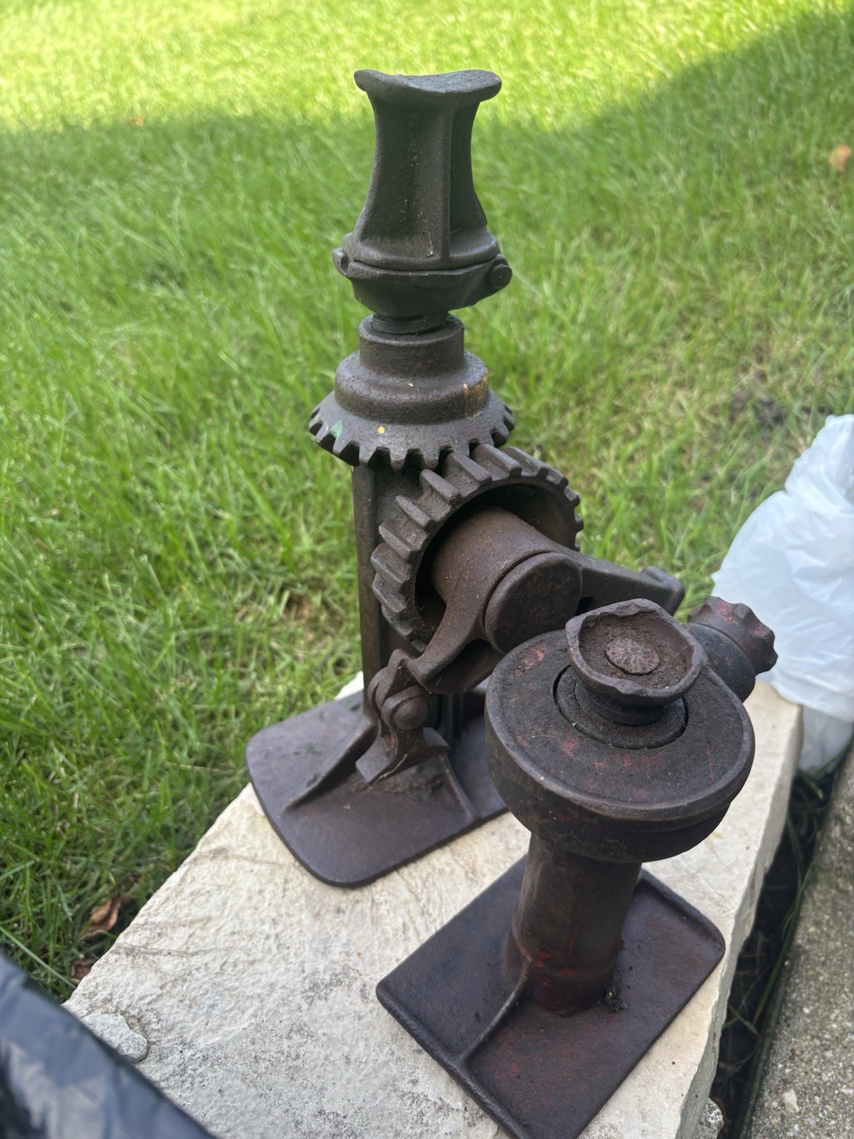 2 Antique Vintage Car Jacks 2 Antique Vintage Car Jacks