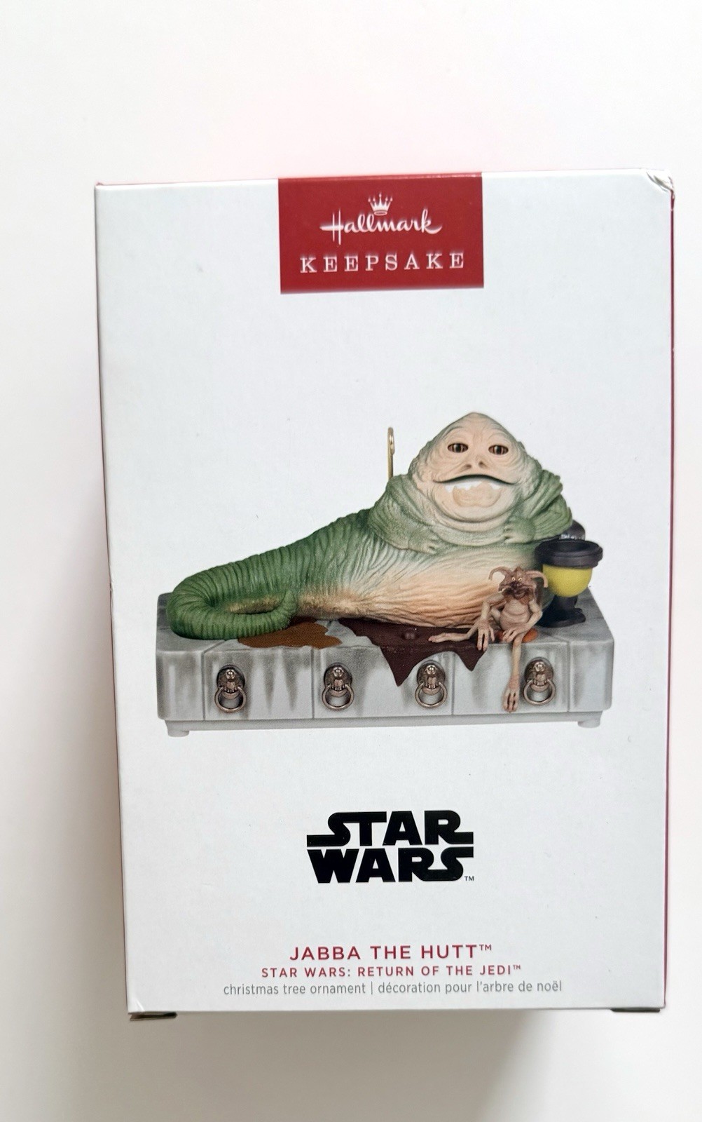 Hallmark Keepsake Christmas Ornament Star Wars JABBA THE HUTT - Sound & Motion