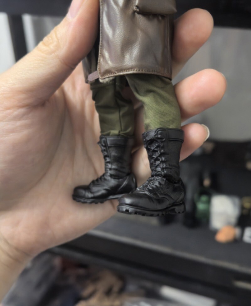 Handmade 3D Printing 1/12 Scale Tactical Boots Model For 6\'\' Action Figure Handmade 3D Printing 1/12 Scale Tactical Boots Model For 6\'\' Action Figure