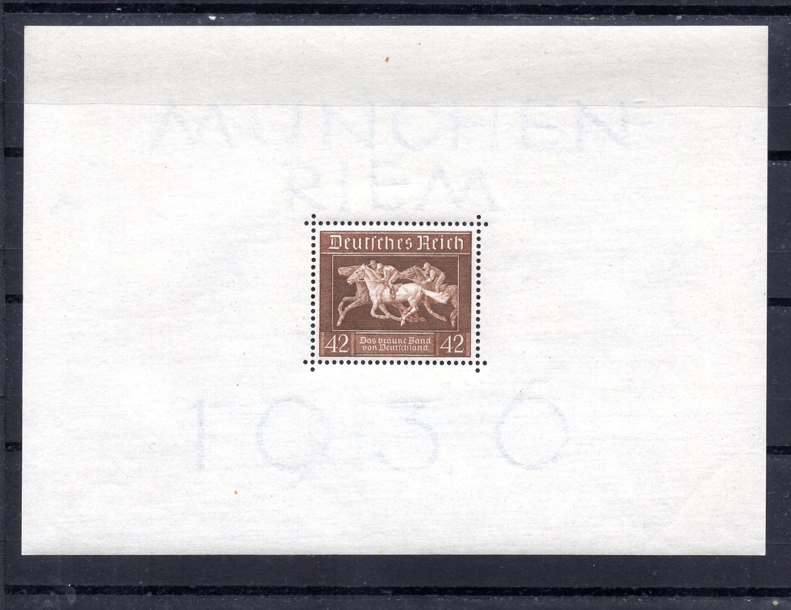 Germany Deutsches Reich 1936 - Munchen block MNH