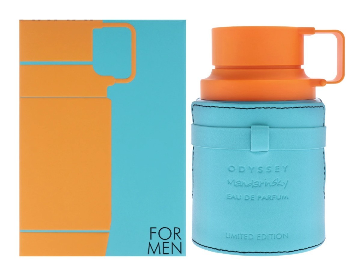Armaf Odyssey Mandarin Sky Cologne Spray, Mandarin Sky Scent, 3.4 oz Spray