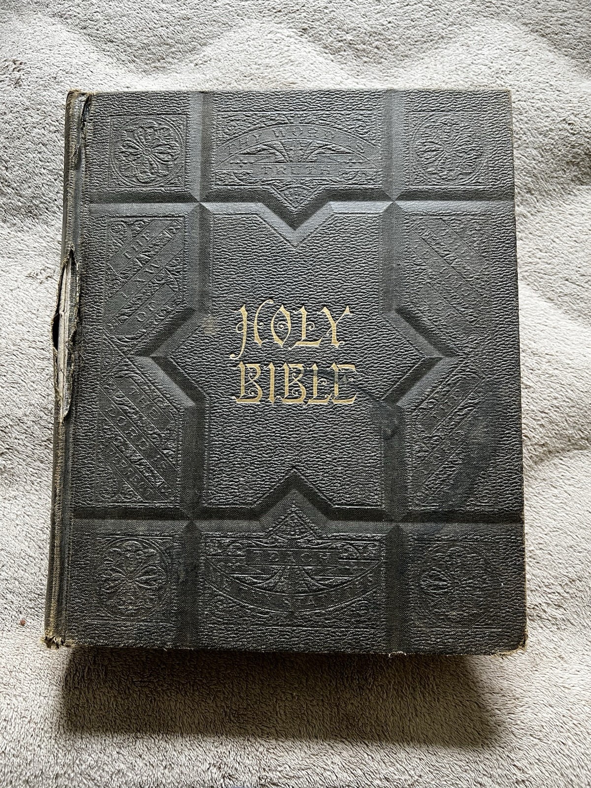 Antique 1891 Family Bible, Gustave Dore Illustrations, Genealogy Record Antique 1891 Family Bible, Gustave Dore Illustrations, Genealogy Record