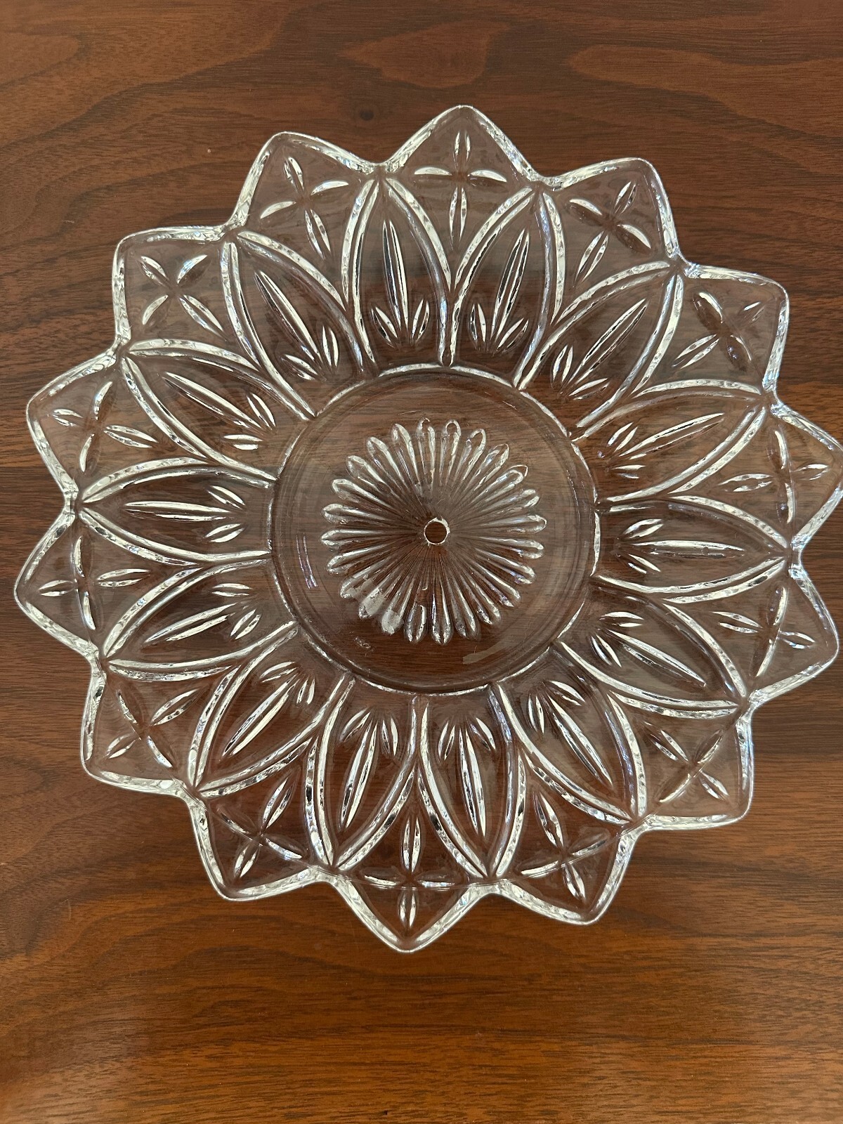 Vintage Star Sunburst Plate Dish Vintage Star Sunburst Plate Dish