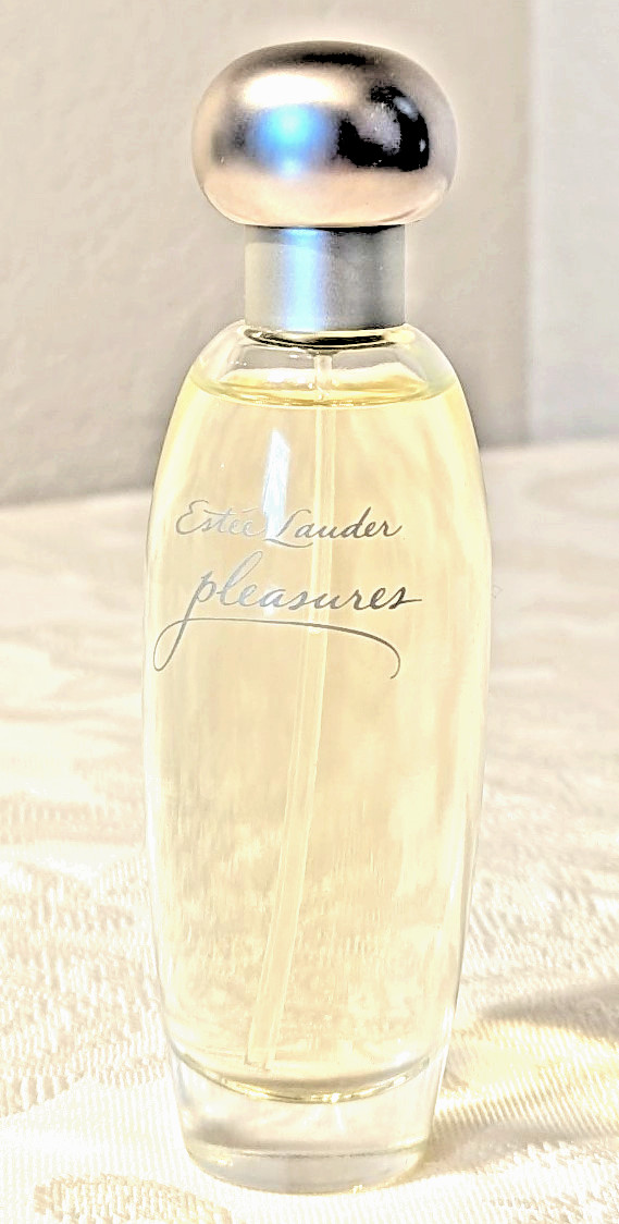 Estee Lauder PLEASURES 1.7oz~50ml EAU de PARFUM EDP As Shown Vintage NTwoB Estee Lauder PLEASURES 1.7oz~50ml EAU de PARFUM EDP As Shown Vintage NTwoB