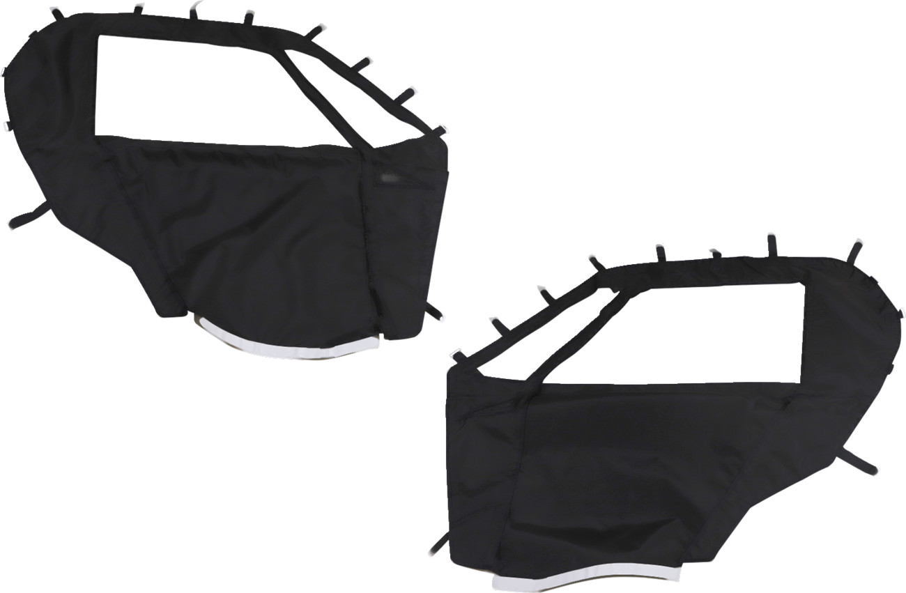 Moose Side Cab Enclosure Doors Black Can-Am Commander Maverick \'14-\'20