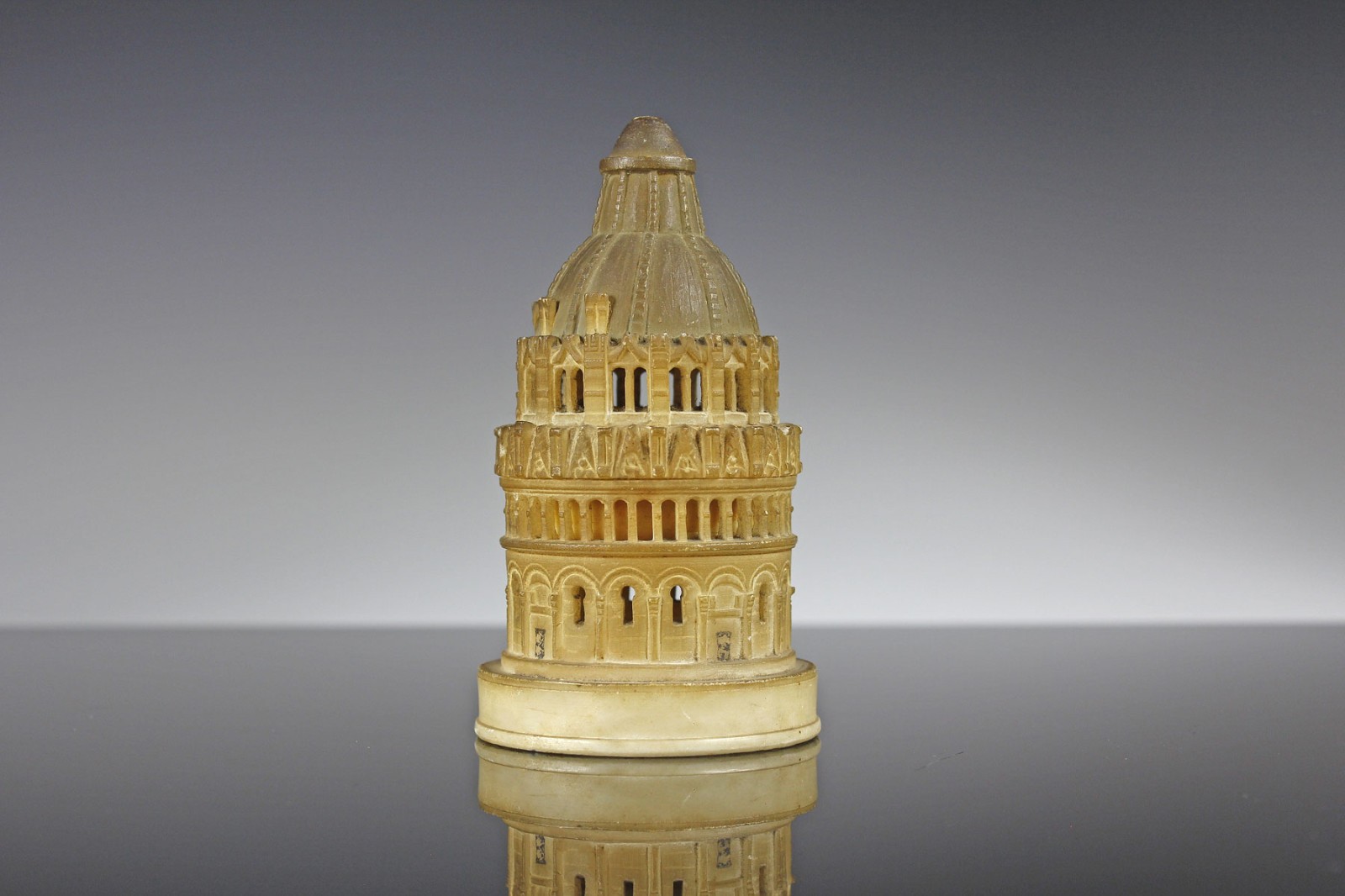 Grand Tour Model Baptistery 19th Century Pisa Italy Souvenir Model 1880