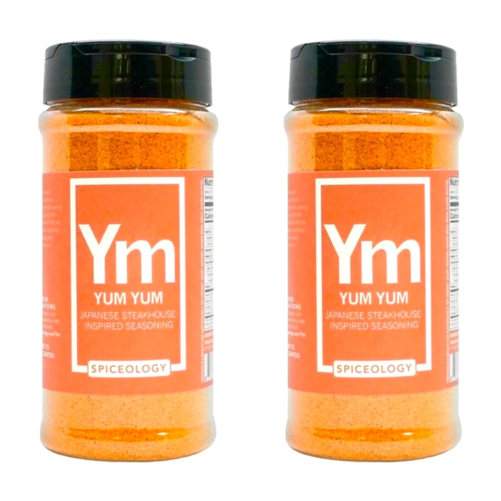 Lot of 2 Spiceology  YUM YUM Japanese Steakhouse Inspired Seasoning Blend 10oz