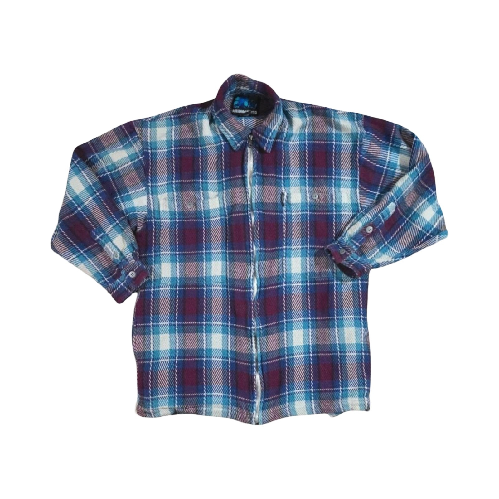 90s Grunge Heavy Flannel Long Sleeve Rhinoceros Shirt Large Vintage 90s Grunge Heavy Flannel Long Sleeve Rhinoceros Shirt Large Vintage