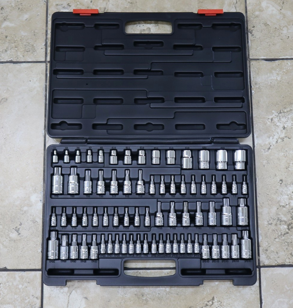 ATD Tools: 72 Pc. Master Star Bit Socket Set (ATD-13772) / P.